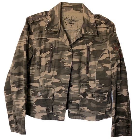 Rock & Roll Cowgirl Jackets & Blazers - Rock and Roll Cowgirl camouflage jacket